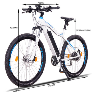 NCM Moscow PlusElectric Mountain Bike, 250W-500W, E-MTB, 48V 16Ah 768Wh Battery