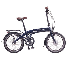 Load image into Gallery viewer, EASYBIKE Folding Electric Bike, 250W-350W, 36V 8Ah 288Wh Battery [Dark Blue 20&quot;]
