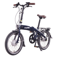 Load image into Gallery viewer, EASYBIKE Folding Electric Bike, 250W-350W, 36V 8Ah 288Wh Battery [Dark Blue 20&quot;]
