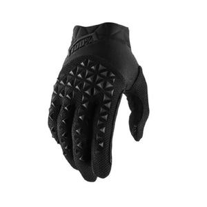 100% PERCENT AIRMATIC CHARCOAL / BLACK GLOVES