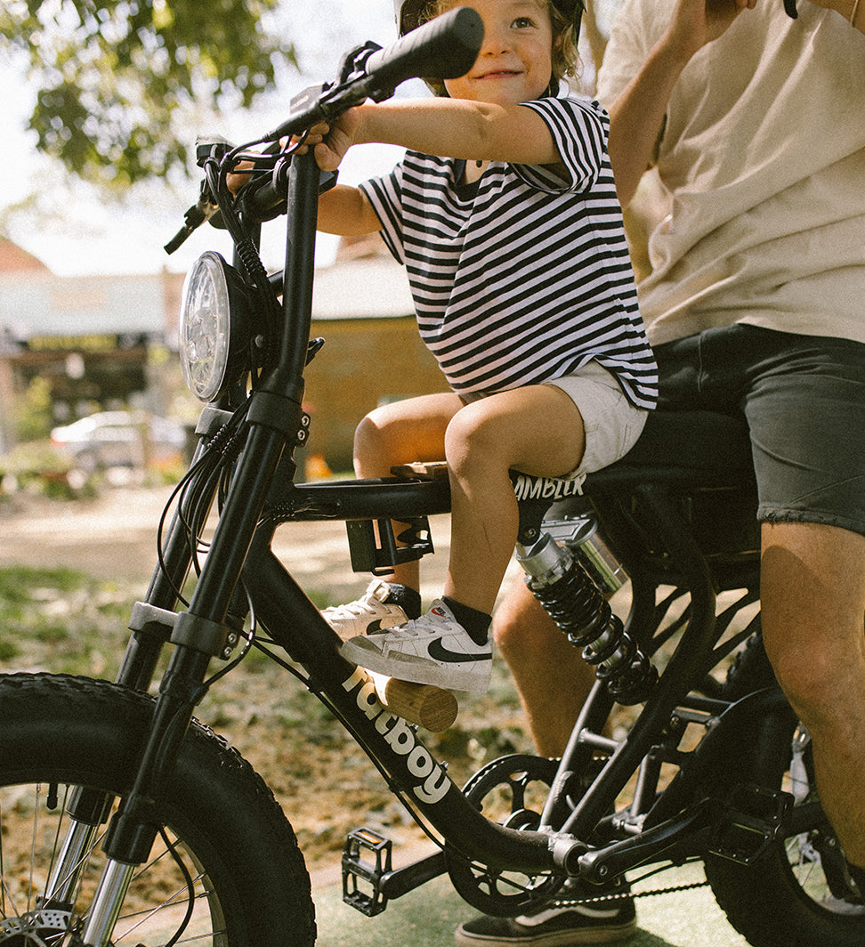 Boys scrambler online bike