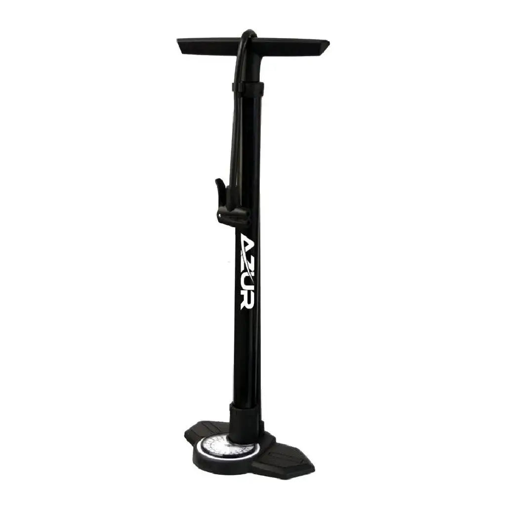 AZUR Mistral Dual Head Floor Pump Black