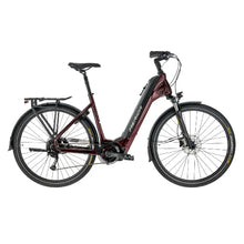 Load image into Gallery viewer, Merida eSpresso City 400 EQ 504Wh Electric Bike Hybrid E-Bike Burgundy Red/Black
