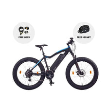 Load image into Gallery viewer, NCM Aspen Plus Fat Tyre Electric Bike, E-Bike, 48V 16Ah 250W, Electric Mountain Bike 768Wh Battery [Black 26&quot;]
