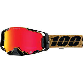 100% Percent Armega Glory Hiper Red Mirror Goggles