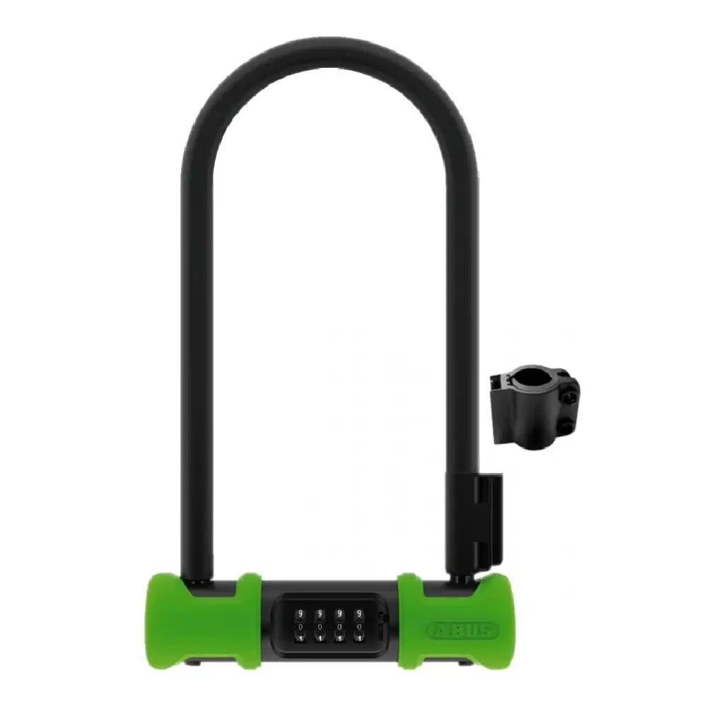 Abus Ultra 410c U Bolt 230 x 12mm Combination Lock SH34 Green PedL E Bikes E Scooters